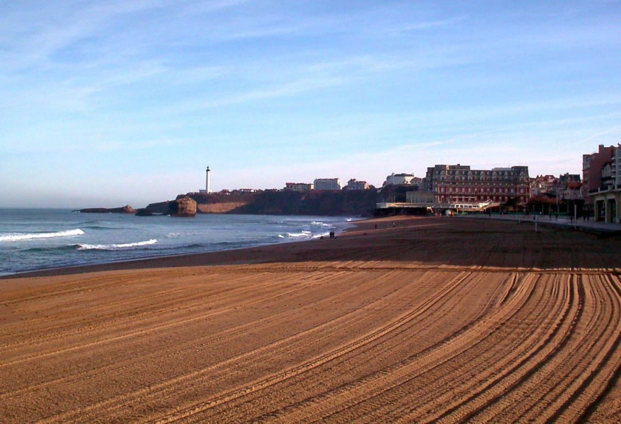 Ferienwohnung L'Etape, 2Ch, 250M Gde Plage, Tt A Pieds, Parking Couvert Biarritz Exterior foto